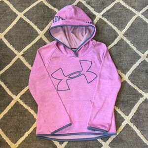 Girls Under Armour Sweatshirt Pink 6x